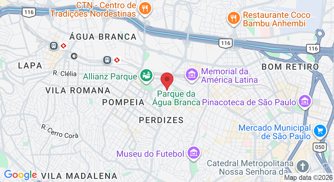 R. Dr. Costa Júnior, 351 - Água Branca, São Paulo - SP, 05002-000, Brasil