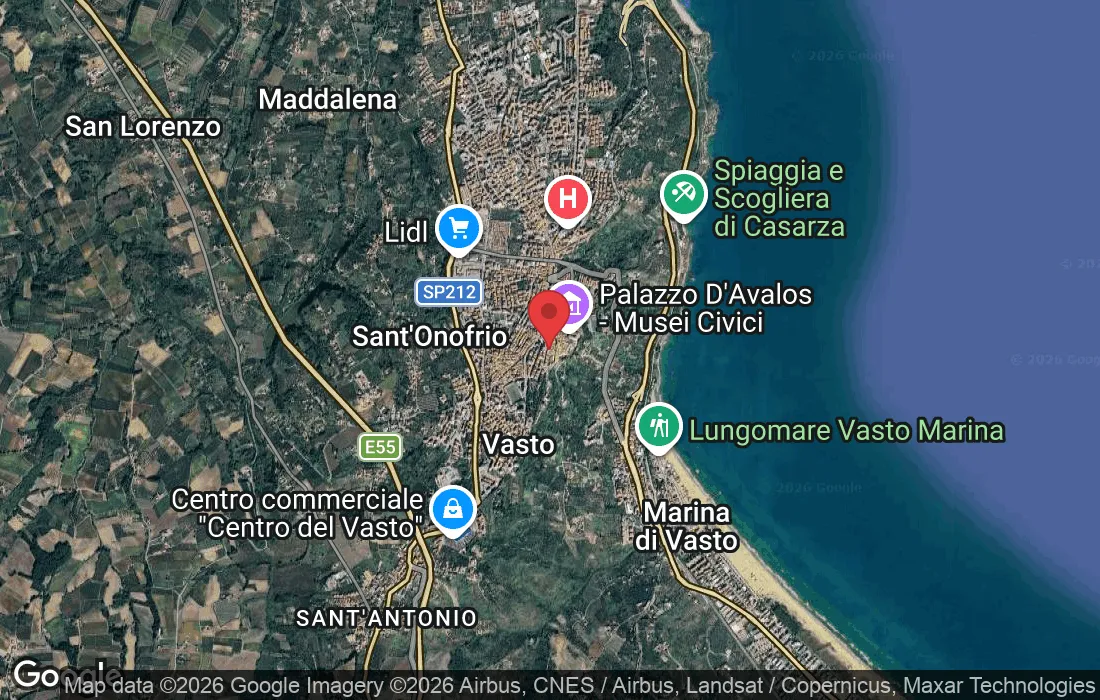 Via Camillo Benso Conte di Cavour, 13, 66054 Vasto CH, Italia