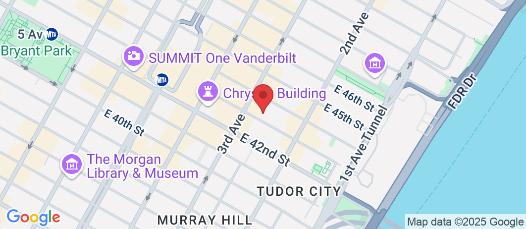 211 E 43rd St 7th. Floor, New York, NY 10017, USA