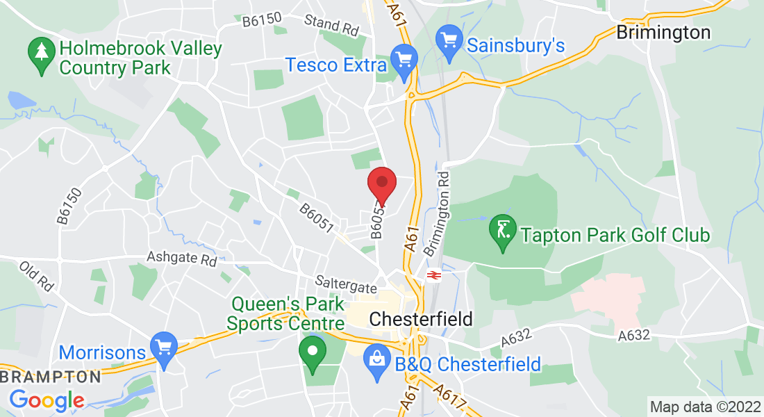 Richmond Gardens, Hardwick St, Chesterfield S41 7NS, UK