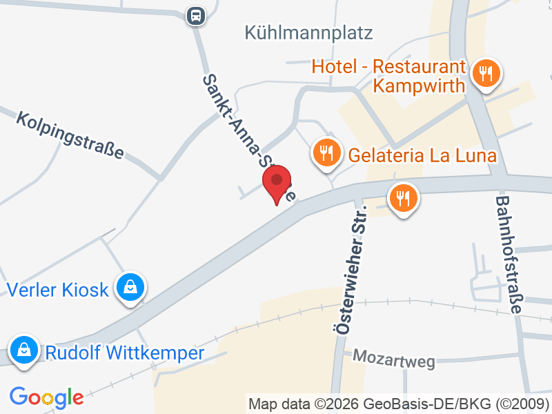 Gütersloher Str. 22, 33415 Verl, Deutschland