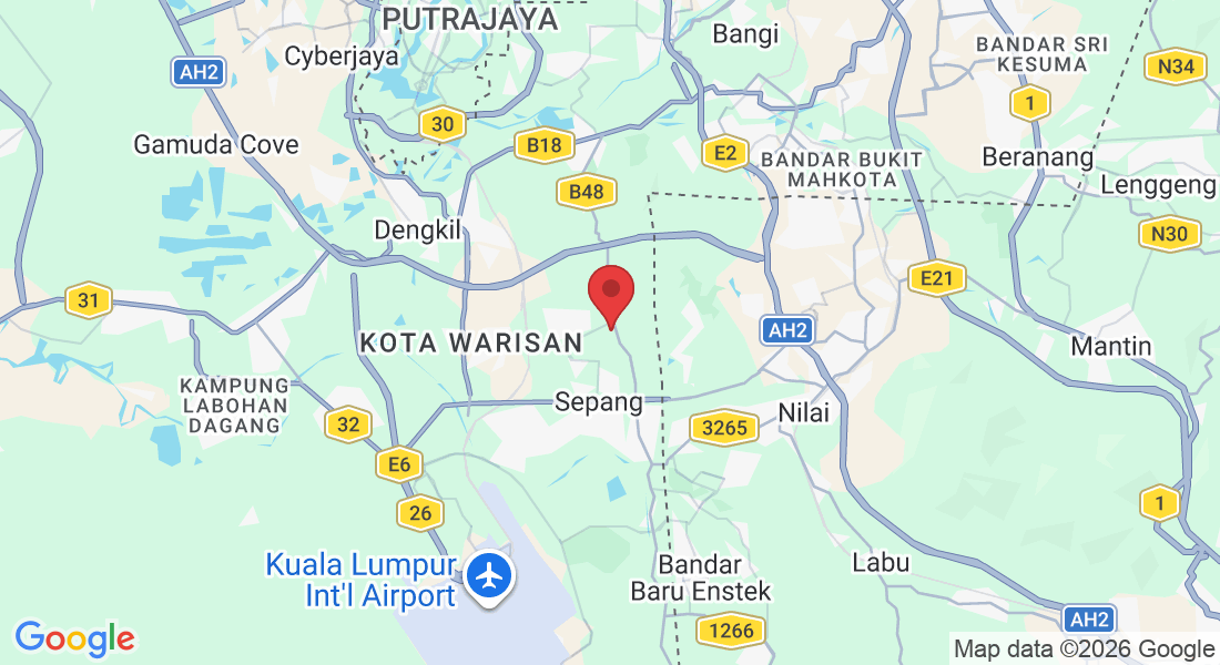 D'Mawar Residensi, 54, Jalan Mawar 8A, Bandar Baru Salak Tinggi, 43900 Sepang, Selangor, Malaysia