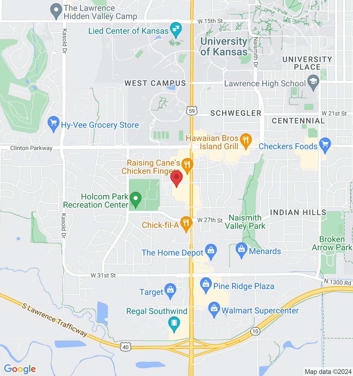 2201 W 25th St STE T, Lawrence, KS 66047, USA