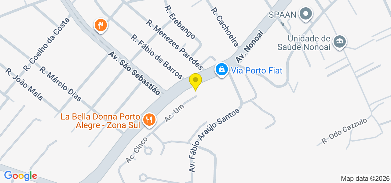 Av. Nonoai, 1238 - loja 01 - Nonoai, Porto Alegre - RS, 91720-000, Brasil