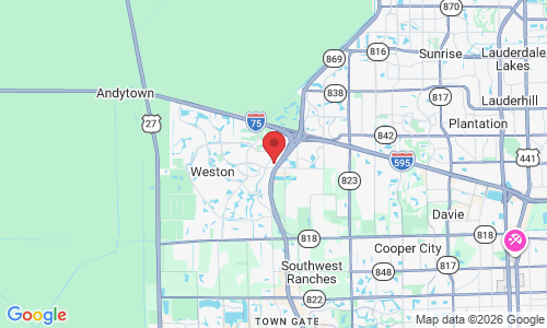 1330 SW 160th Ave, Sunrise, FL 33326, USA