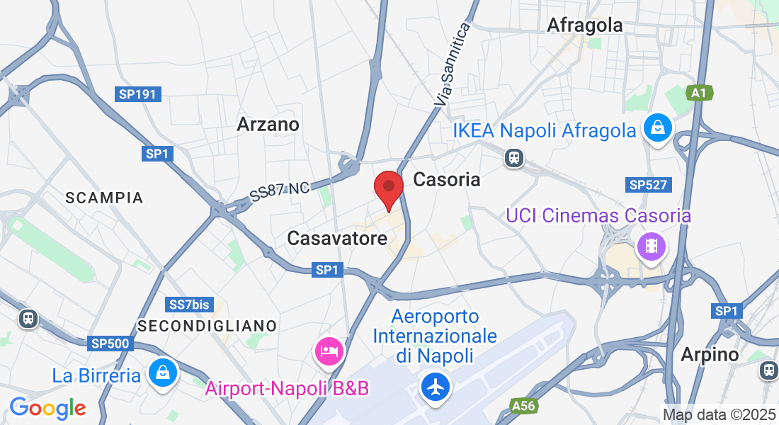 Via Ugo Foscolo, 56, 80026 Casoria NA, Italia
