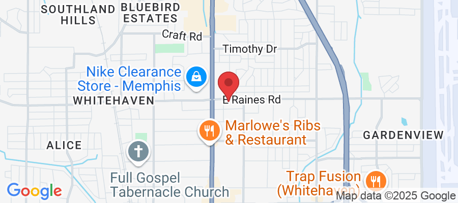 1243 E Raines Rd, Memphis, TN 38116, USA