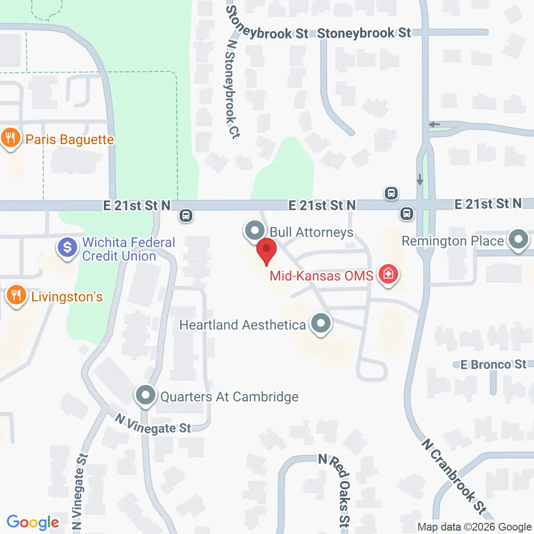 10111 E 21st St N, Wichita, KS 67206, USA