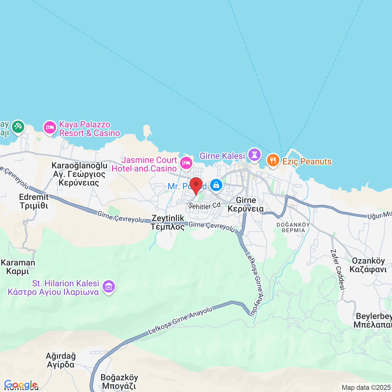 Raif Denktaş Cd, Girne 99300