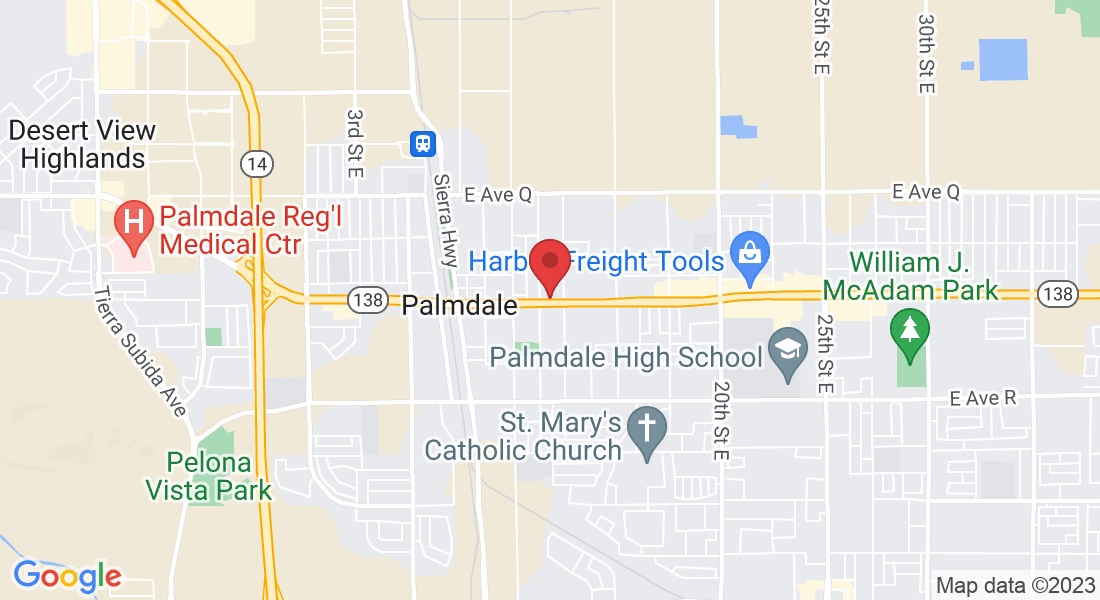 1125 E Palmdale Blvd, Palmdale, CA 93550, USA