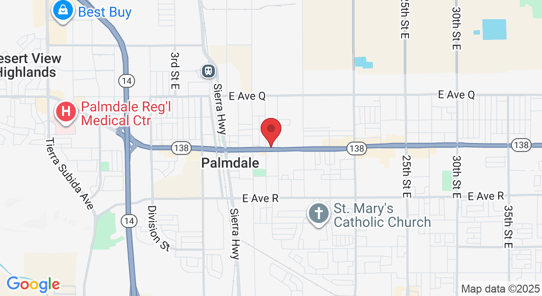1125 E Palmdale Blvd, Palmdale, CA 93550, USA