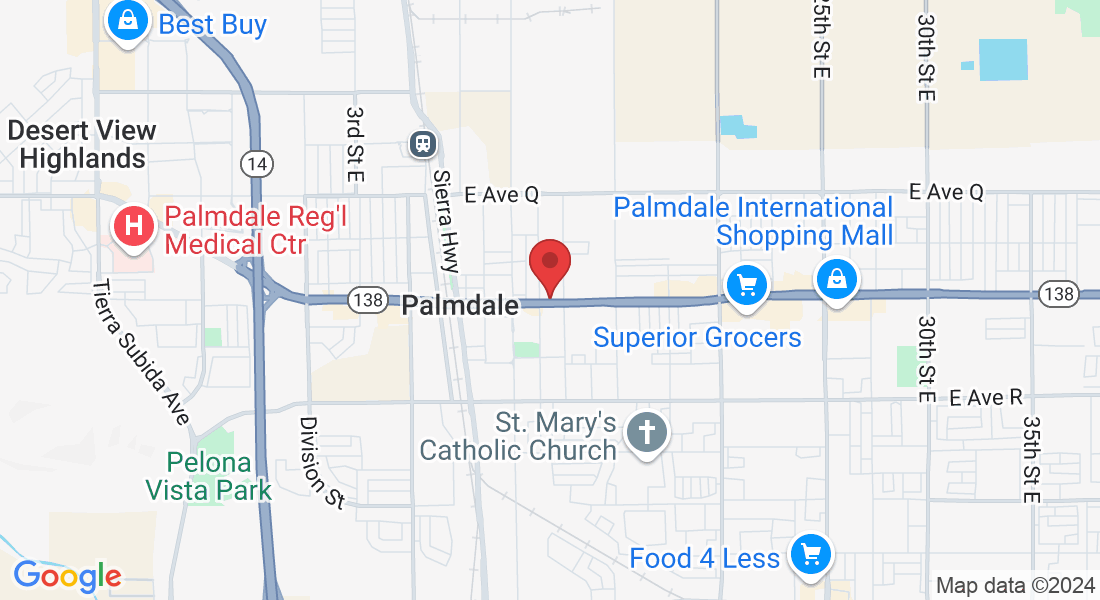1125 E Palmdale Blvd, Palmdale, CA 93550, USA