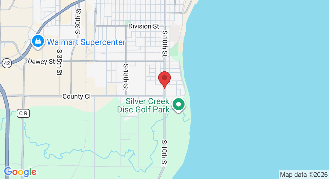 S 10th St, Manitowoc, WI 54220, USA