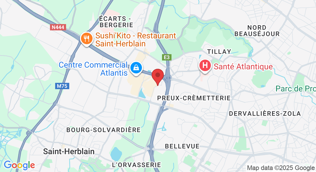 Centre Commercial Atlantis, 1 Rue Amerigo Vespucci, 44800 Saint-Herblain, France