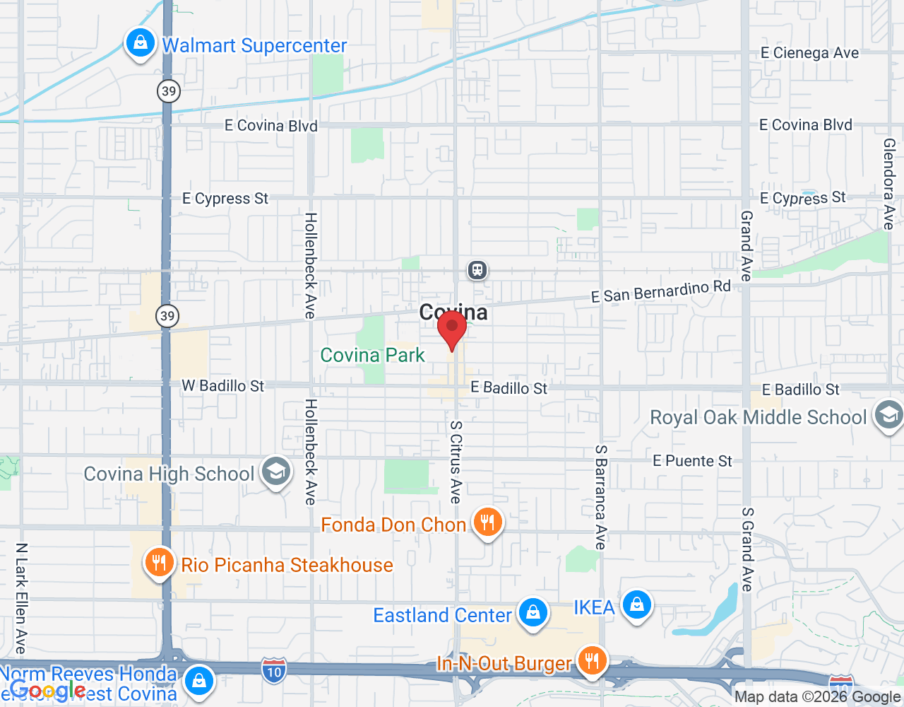221 N Citrus Ave, Covina, CA 91723, USA