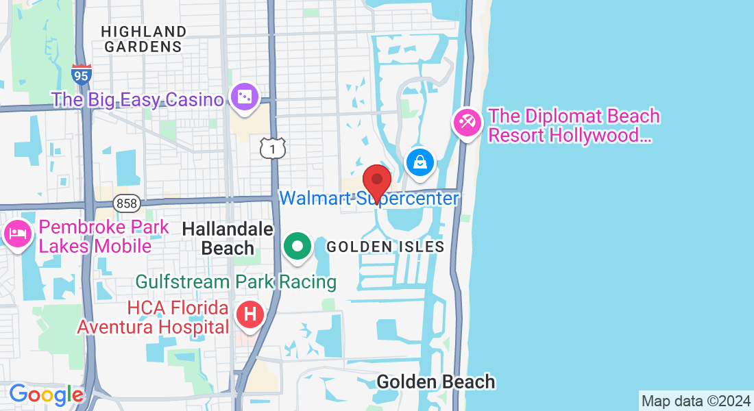 501 Golden Isles Dr suite 206, Hallandale Beach, FL 33009, USA