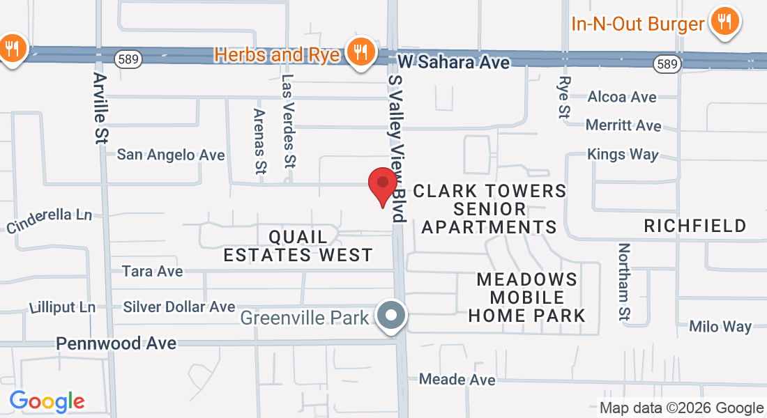 2801 S Valley View Blvd Suite 6, Las Vegas, NV 89102, USA