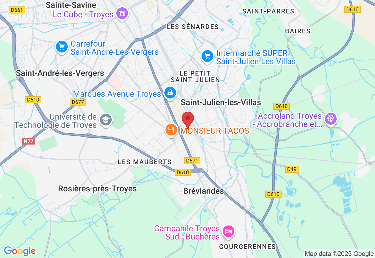 2 Rue du Dr Françis Mielle, 10800 Saint-Julien-les-Villas, France
