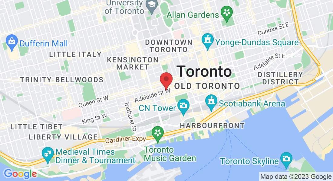 318 Adelaide St W, Toronto, ON M5V 1R1, Canada