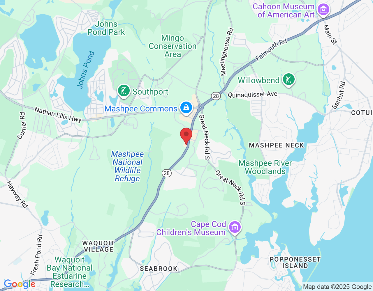 681 Falmouth Rd Bldg A Unit, 20D, Go towards Soprano’s, Delux nails, door. Go upstairs, left, Mashpee, MA 02649, USA