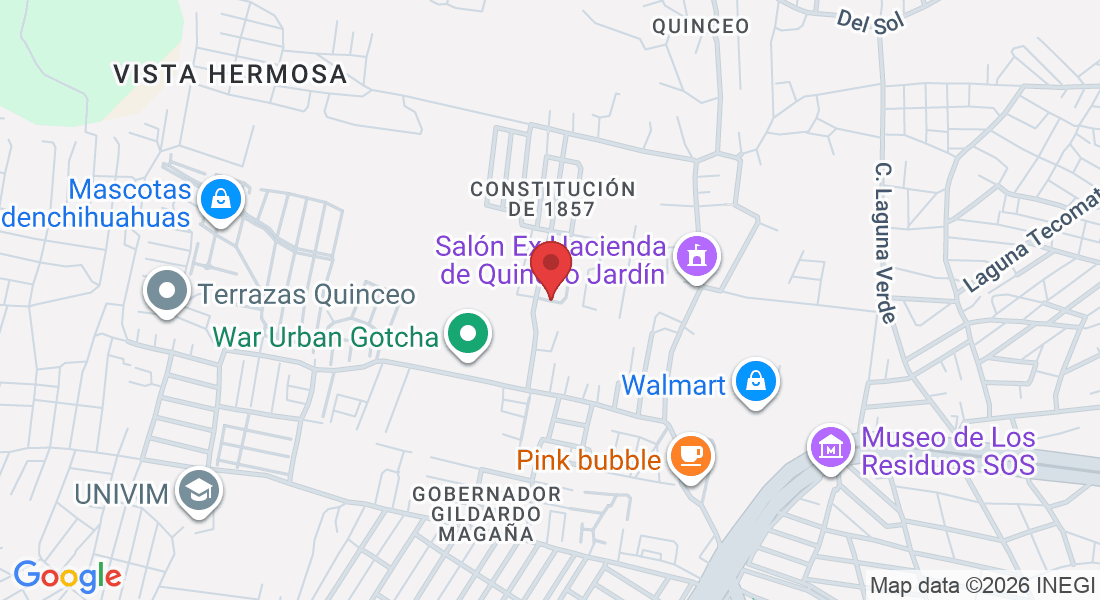 Manuel González de Cosió 175, Fraccionamiento La Aurora, 58149 Morelia, Mich., México