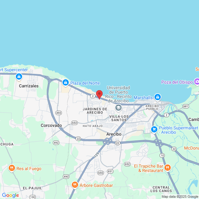 Urb. Jardines de Arecibo Calle A #56, Arecibo, 00612, Puerto Rico