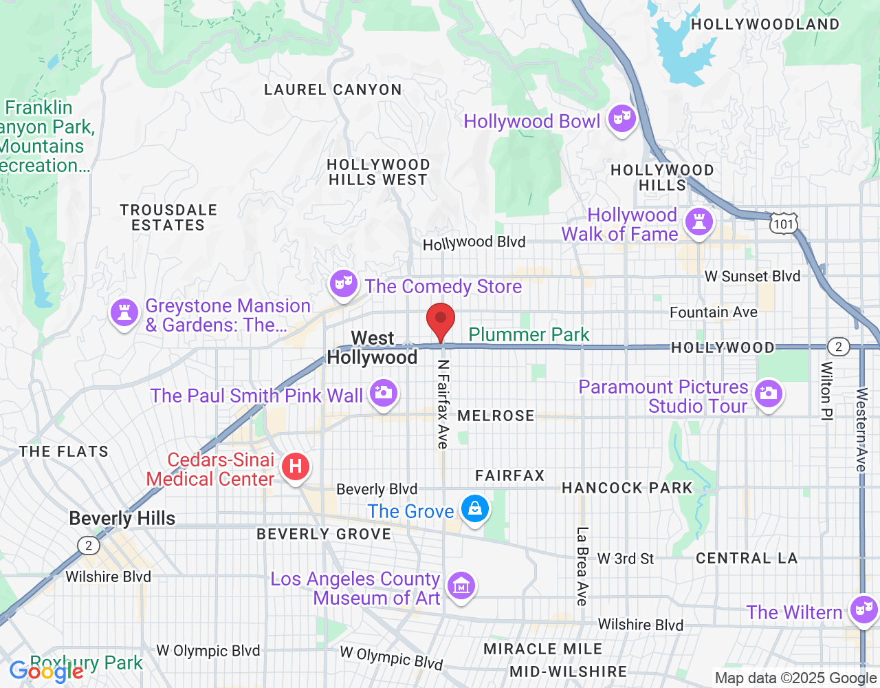 7901 Santa Monica Blvd #206, West Hollywood, CA 90046, USA