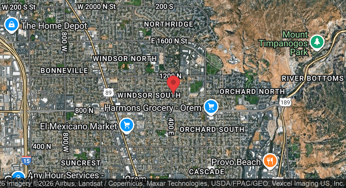 1000 400 E, Orem, UT 84097, USA