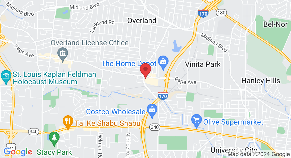 9156 Overland Plaza, Overland, MO 63114, USA