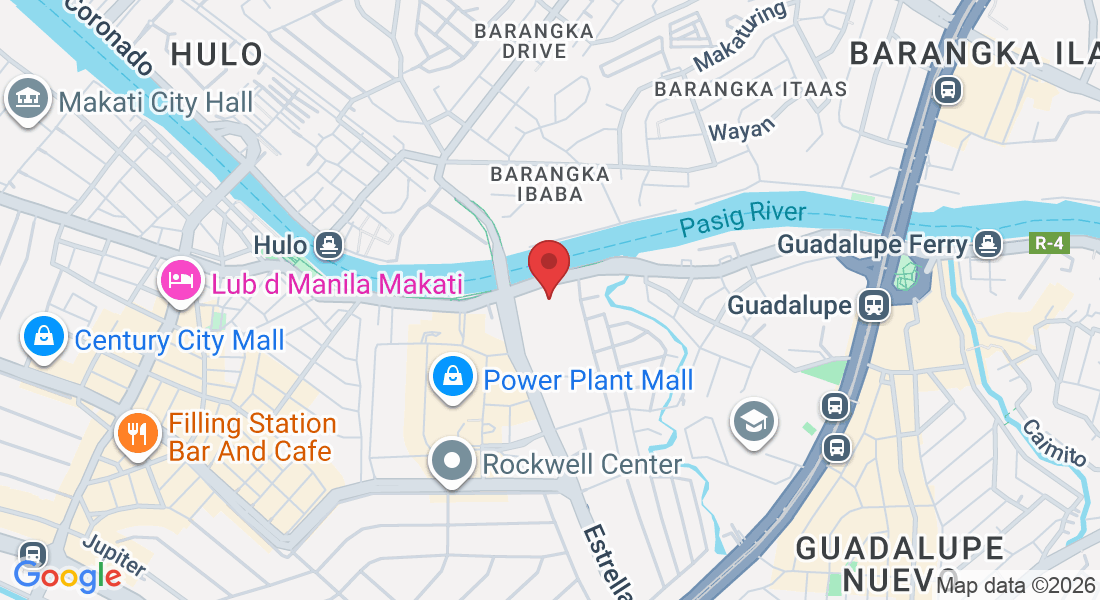 G/F, North Garden Villa, The Proscenium Retail Row, Center, Rockwell Dr, Makati City, 1211 Metro Manila, Philippines