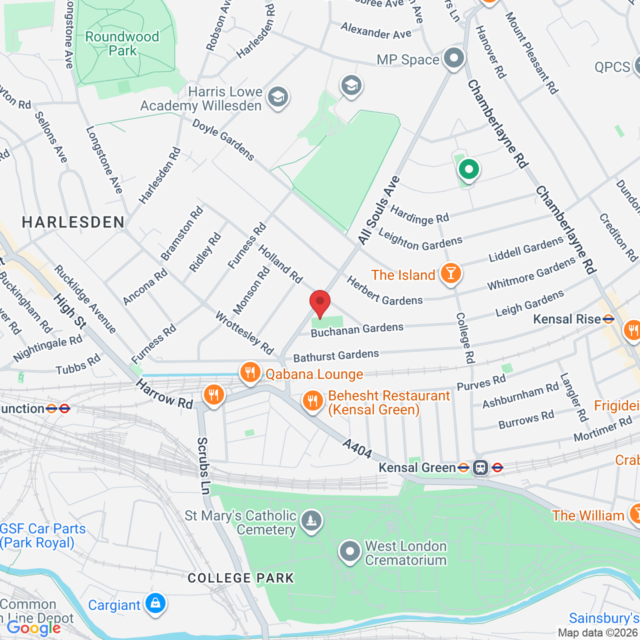 Holland Rd, London NW10 5AJ, UK