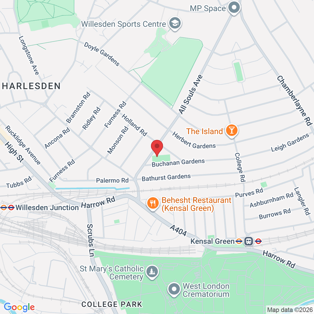 Holland Rd, London NW10 5AJ, UK