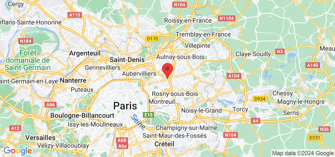 2 Rue Mireille Darc, 93130 Noisy-le-Sec, France