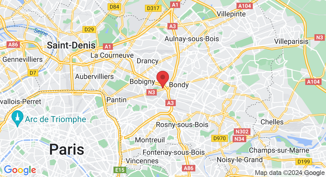2 Rue Mireille Darc, 93130 Noisy-le-Sec, France