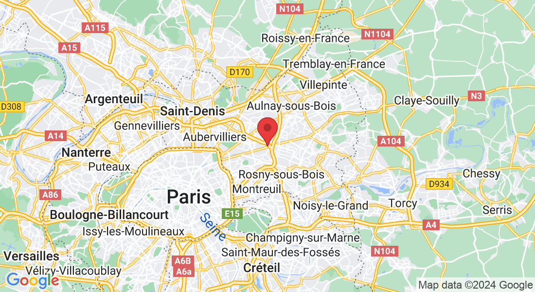 2 Rue Mireille Darc, 93130 Noisy-le-Sec, France