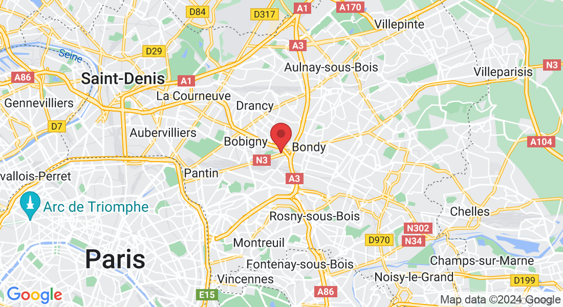 2 Rue Mireille Darc, 93130 Noisy-le-Sec, France