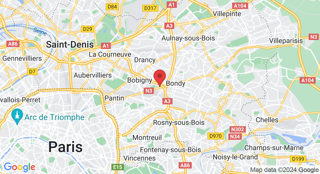 2 Rue Mireille Darc, 93130 Noisy-le-Sec, France