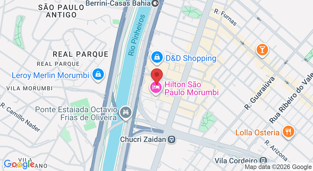 Av. das Nações Unidas, 12901 - Brooklin, São Paulo - SP, 04578-910, Brazil