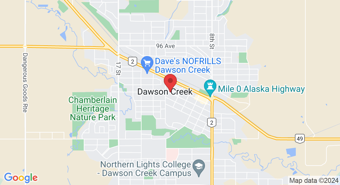 Dawson Creek, BC V1G 4G3, Canada