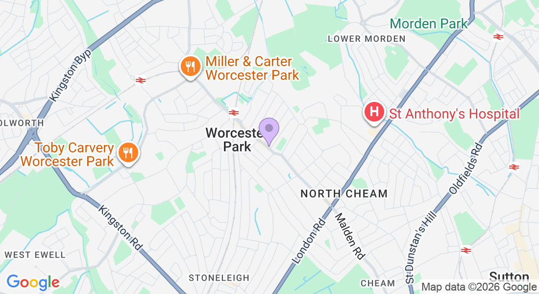 42 Central Rd, Worcester Park KT4 8HY, UK