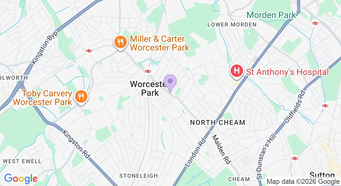 42 Central Rd, Worcester Park KT4 8HY, UK