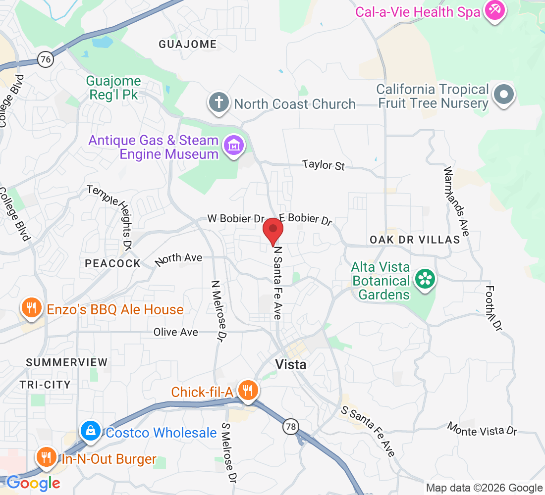1234 N Santa Fe Ave 118 131, Vista, CA 92083, USA