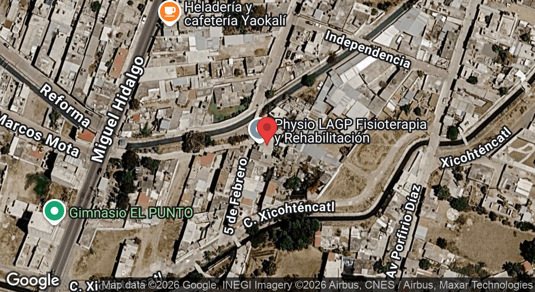 Mapa Sede Villa Alta Tlaxcala