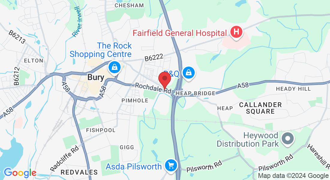 401 Rochdale Rd, Bury BL9 7DB, UK
