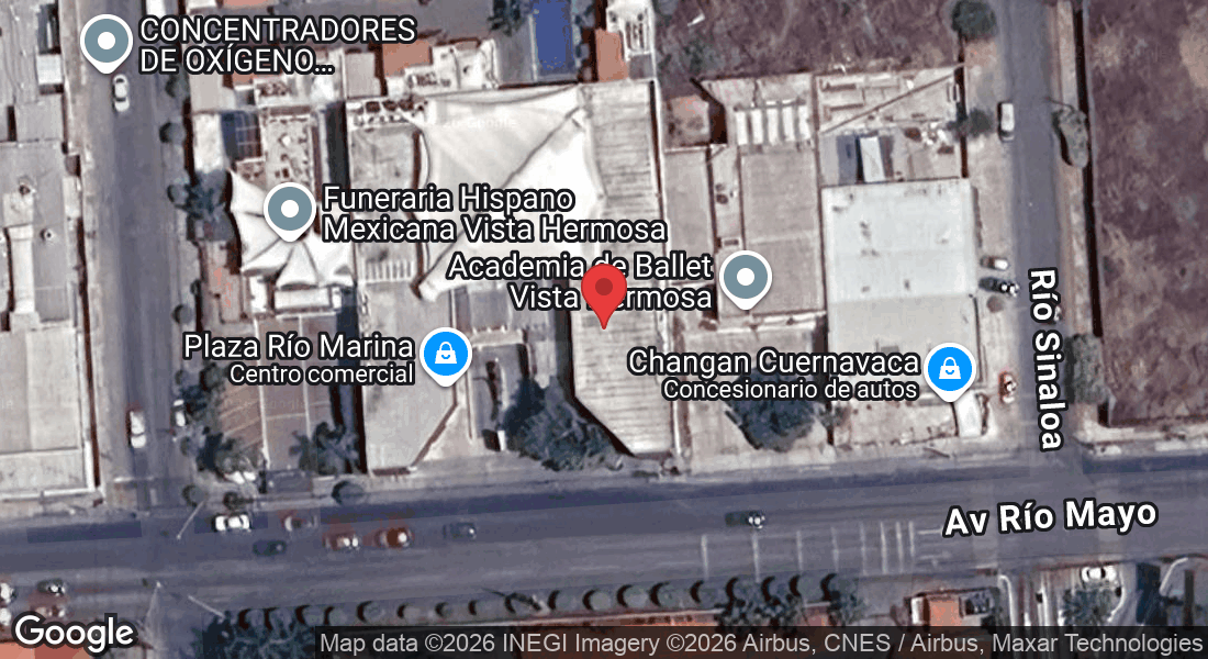 Av Río Mayo 803, Vista Hermosa, 62290 Cuernavaca, Mor., México