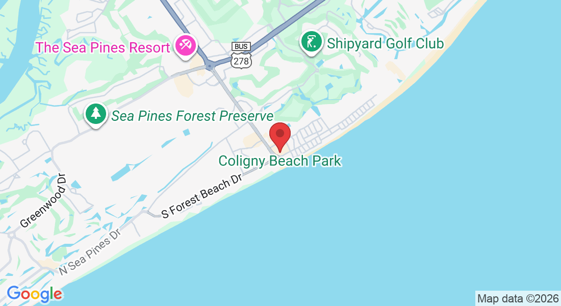 1 N Forest Beach Dr m 5, Hilton Head Island, SC 29928, USA