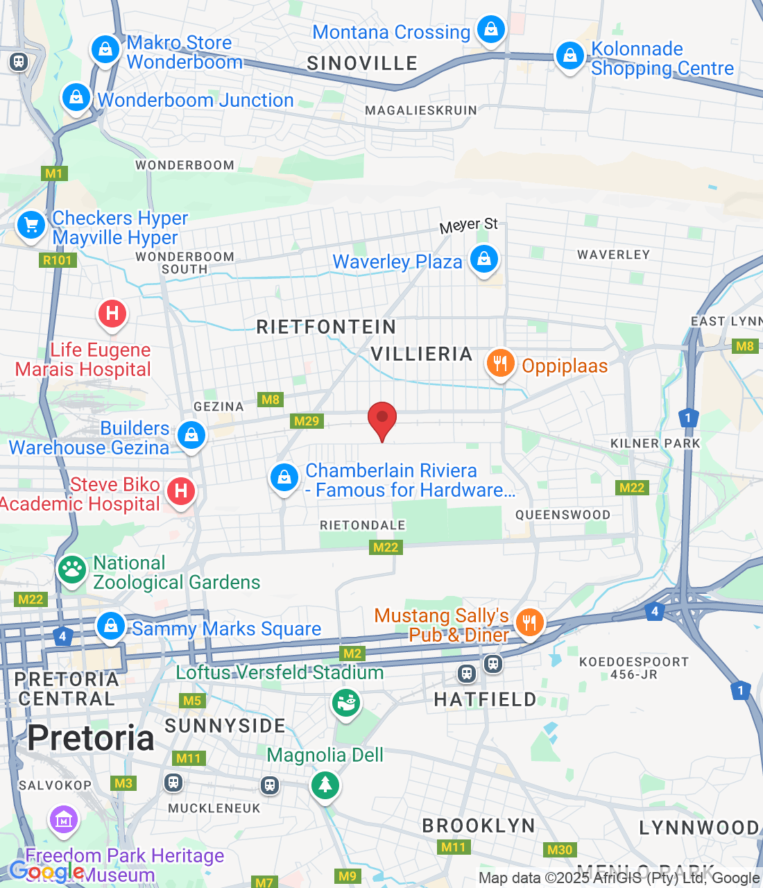 Pierneef Street, 24th Avenue, &, Pretoria, 0084, South Africa