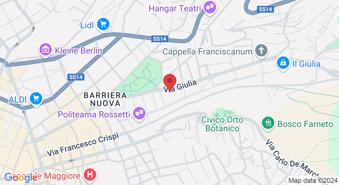 Via Giulia, 23/C, 34126 Trieste TS, Italia