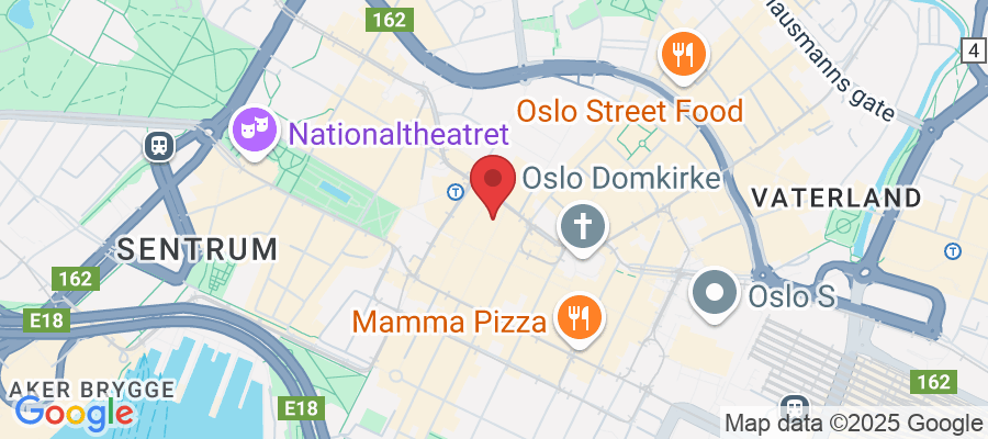 Nedre Slottsgate 25, 0157 Oslo, Norge