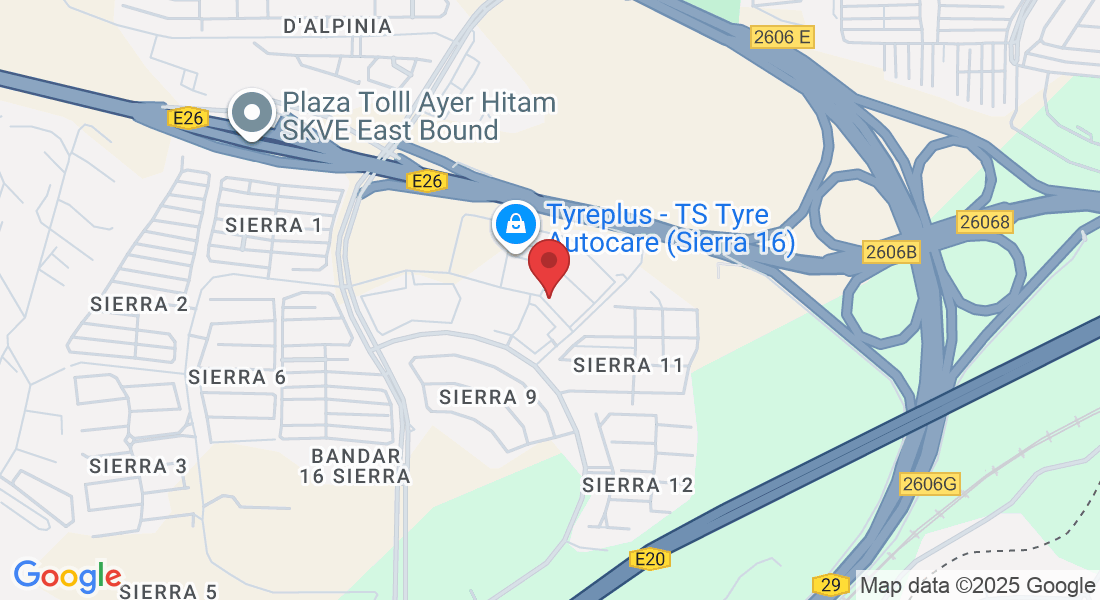 No23-1, First Floor Sierra Zentro 1,JIn Sierra 10/1 Bandar 16 Sierra, 16 Sierra, 47120 Puchong, Selangor, Malaysia